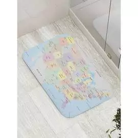 Противоскользящий коврик для ванной, сауны, бассейна JOYARTY