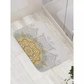 Противоскользящий коврик для ванной, сауны, бассейна JOYARTY Формирование цветочного узора bath_15859