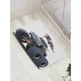 Противоскользящий коврик для ванной, сауны, бассейна JOYARTY Пиратский джип bath_17775