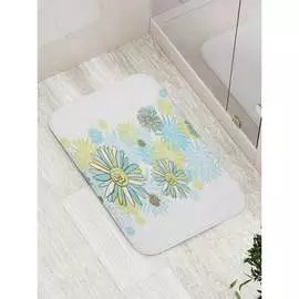 Противоскользящий коврик для ванной, сауны, бассейна JOYARTY Космический сад bath_12023