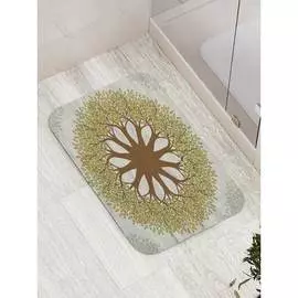 Противоскользящий коврик для ванной, сауны, бассейна JOYARTY Метаморфоза с деревом bath_16021