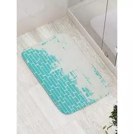 Противоскользящий коврик для ванной, сауны, бассейна JOYARTY Разукрашенная стена bath_15723