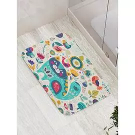 Противоскользящий коврик для ванной, сауны, бассейна JOYARTY Счастливый кот bath_25254