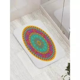 Противоскользящий коврик для ванной, сауны, бассейна JOYARTY Мандала жизни bath_141830