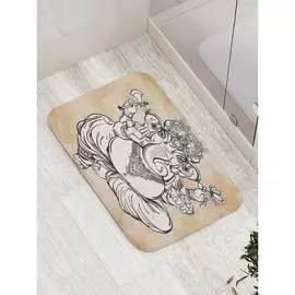 Противоскользящий коврик для ванной, сауны, бассейна JOYARTY