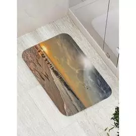 Противоскользящий коврик для ванной, сауны, бассейна JOYARTY Уходящие вникуда bath_25212