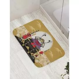 Противоскользящий коврик для ванной, сауны, бассейна JOYARTY Доспехи самурая bath_18297