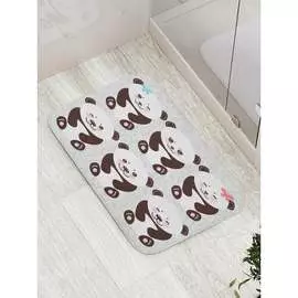 Противоскользящий коврик для ванной, сауны, бассейна JOYARTY Маленькие панды bath_17655