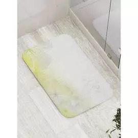 Противоскользящий коврик для ванной, сауны, бассейна JOYARTY Сумеречные цветы bath_34703