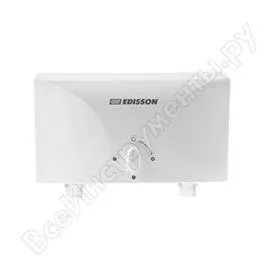 Проточный электроводонагреватель термекс edisson viva 6500 эдэб00410