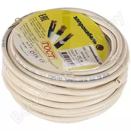 Гибкий круглый провод ПВС ЭлПроКабель 4630017848508