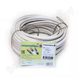 Гибкий круглый провод ПВС ЭлПроКабель 4630017848454