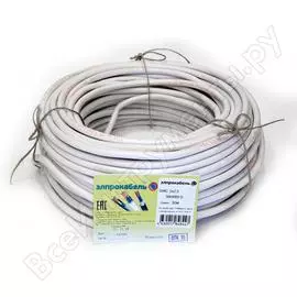 Гибкий круглый провод ПВС ЭлПроКабель 4630017848447