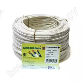 Гибкий плоский провод ШВВП ЭлПроКабель 4630017847532