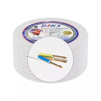 Провод ПВС ВЭКЗ 3х2,5 100м ГОСТ 16382