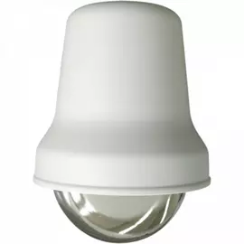 Проводной звонок zamel традиционный, электромеханический, 220 в, хромированная чаша+белый корпус, 90 дб dns-206-bia