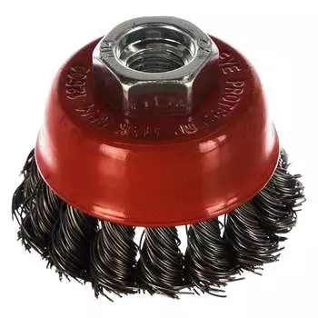 Проволочная чашечная щетка VERTO