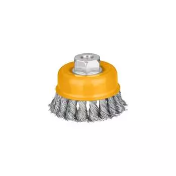 Проволочная чашечная витая щетка INGCO WB21251