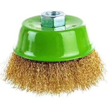 Проволочная щетка-чашка для ушм Дело Техники 274500