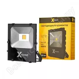 Прожектор x-flash led xf-fl-cob-50w-4000k 49196