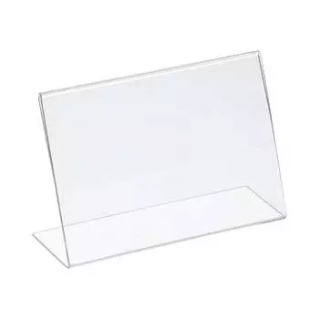 Прозрачный ценникодержатель-подставка Attache 425327
