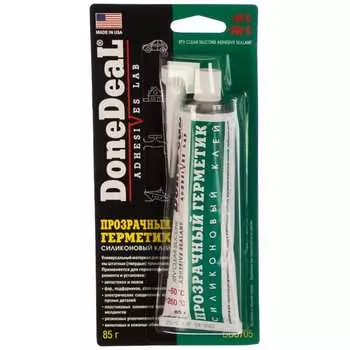 Силиконовый клей-герметик для стекол Done Deal DD6705