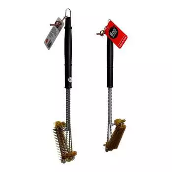 Прямая латунная щетка для чистки решеток 800 Degrees Triple Head Row Brush 800DGR-TLS008