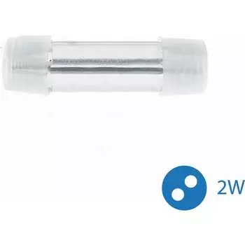 Прямая муфта соединения двух отрезков дюралайта КОСМОС