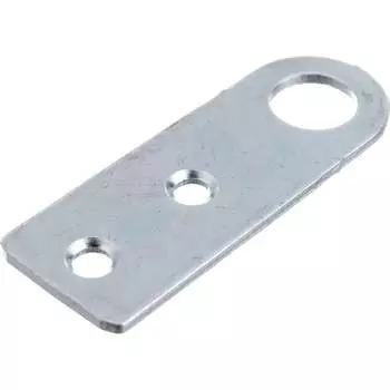 Прямая оцинкованная проушина РемоКолор 70-0-302