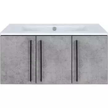 Прямая подвесная тумба Brevita