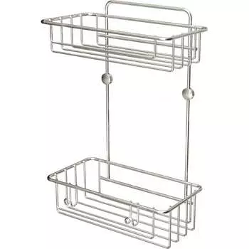 Прямая полка в ванную TEKNO-TEL ES095SSM