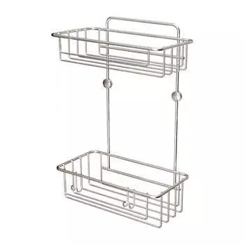 Прямая полка в ванную TEKNO-TEL ES095SSS