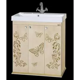 Прямая тумба Misty Бабочка-75 Л-Баб01075-033Пр