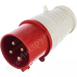 Прямая вилка для силовых кабелей STEKKER