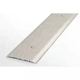 Прямой алюминиевый декоративный порог Лука УТ000012445