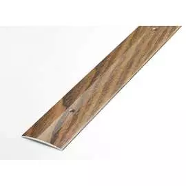 Прямой алюминиевый декоративный порог Лука