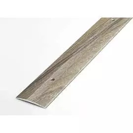 Прямой алюминиевый декоративный порог Лука УТ000026045