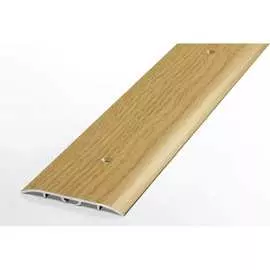 Прямой алюминиевый декоративный порог Лука УТ000012463