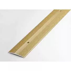 Прямой алюминиевый декоративный порог Лука