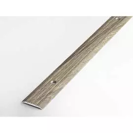 Прямой алюминиевый декоративный порог Лука