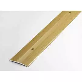 Прямой алюминиевый декоративный порог Лука