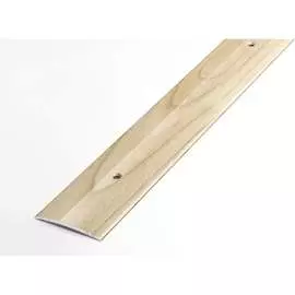 Прямой алюминиевый декоративный порог Лука УТ000026049