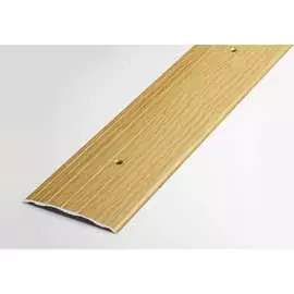 Прямой алюминиевый декоративный порог Лука