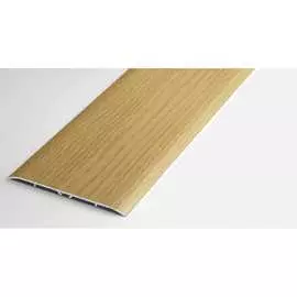 Прямой алюминиевый декоративный порог Лука