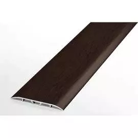 Прямой алюминиевый декоративный порог Лука