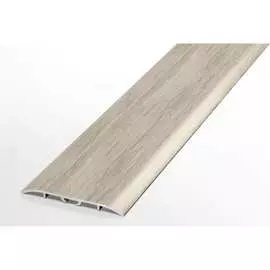 Прямой алюминиевый декоративный порог Лука