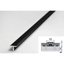 Прямой алюминиевый порог Лука