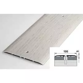 Прямой алюминиевый порог Лука