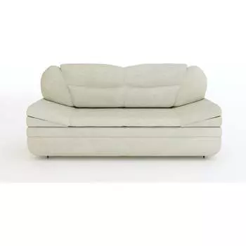 Прямой диван MZ5 Диваны Аризона 10755905 Teddy 005 (серый жемчуг)