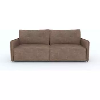 Прямой диван MZ5 Диваны Стивен Cube 2 10755914 Teddy 014 (какао с молоком)